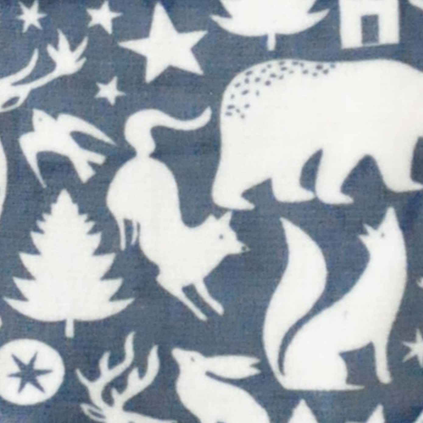 Fusion Snug Scandi Animals 120cm x 150cm Throw