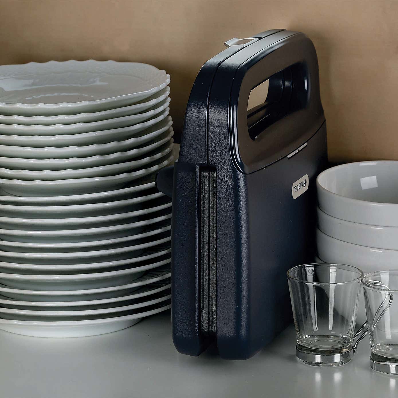 Ariete Breakfast Line Dark Grey Sandwich Maker