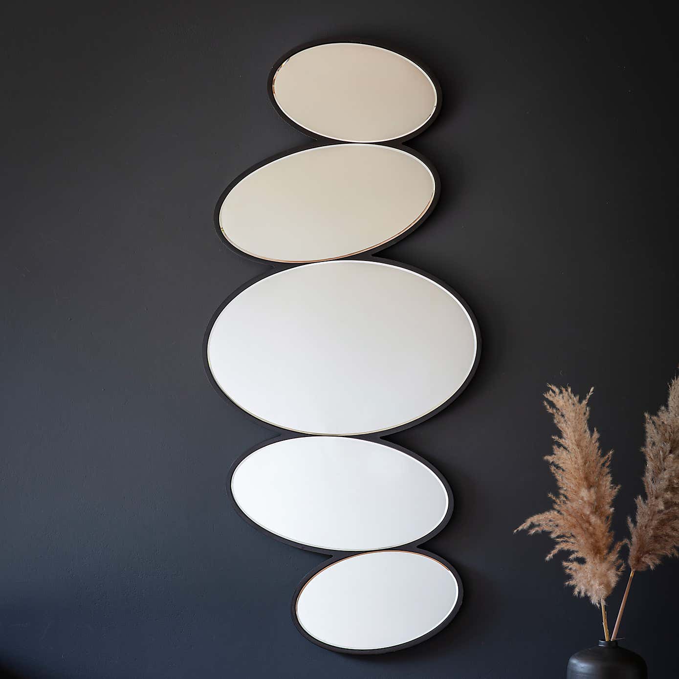 Alya Pebble Stack Wall Mirror