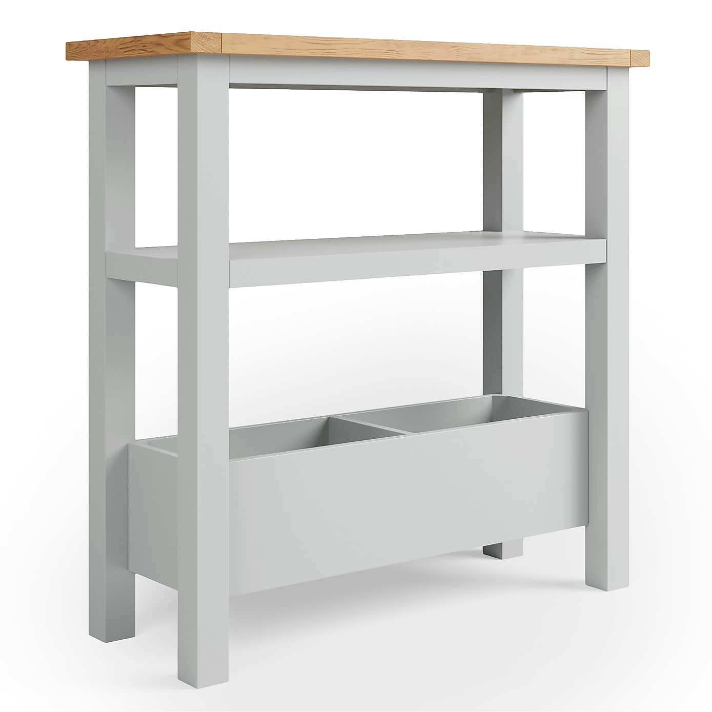 Bromley Sofa Side Table Grey