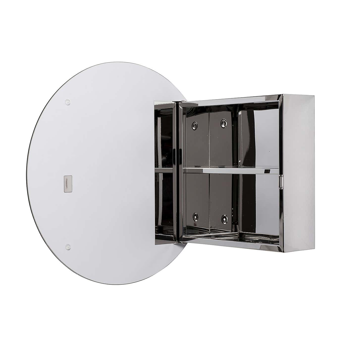 Severn Circular Mirror Door Cabinet