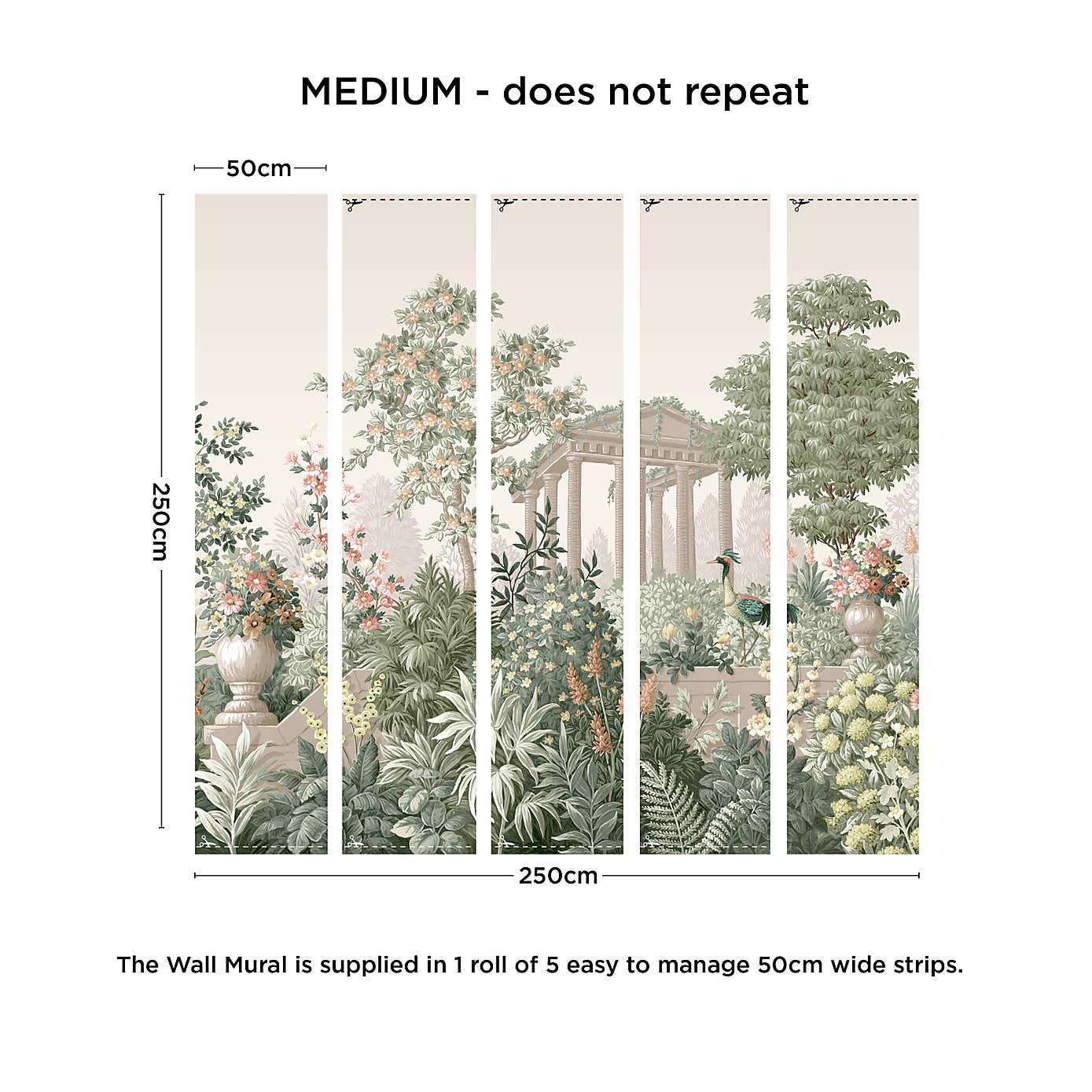 Cranberry and Laine Landscape Garden Wall Mural