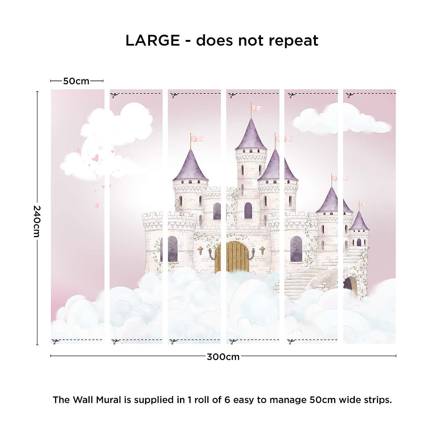 Magical Kingdom Wall Mural