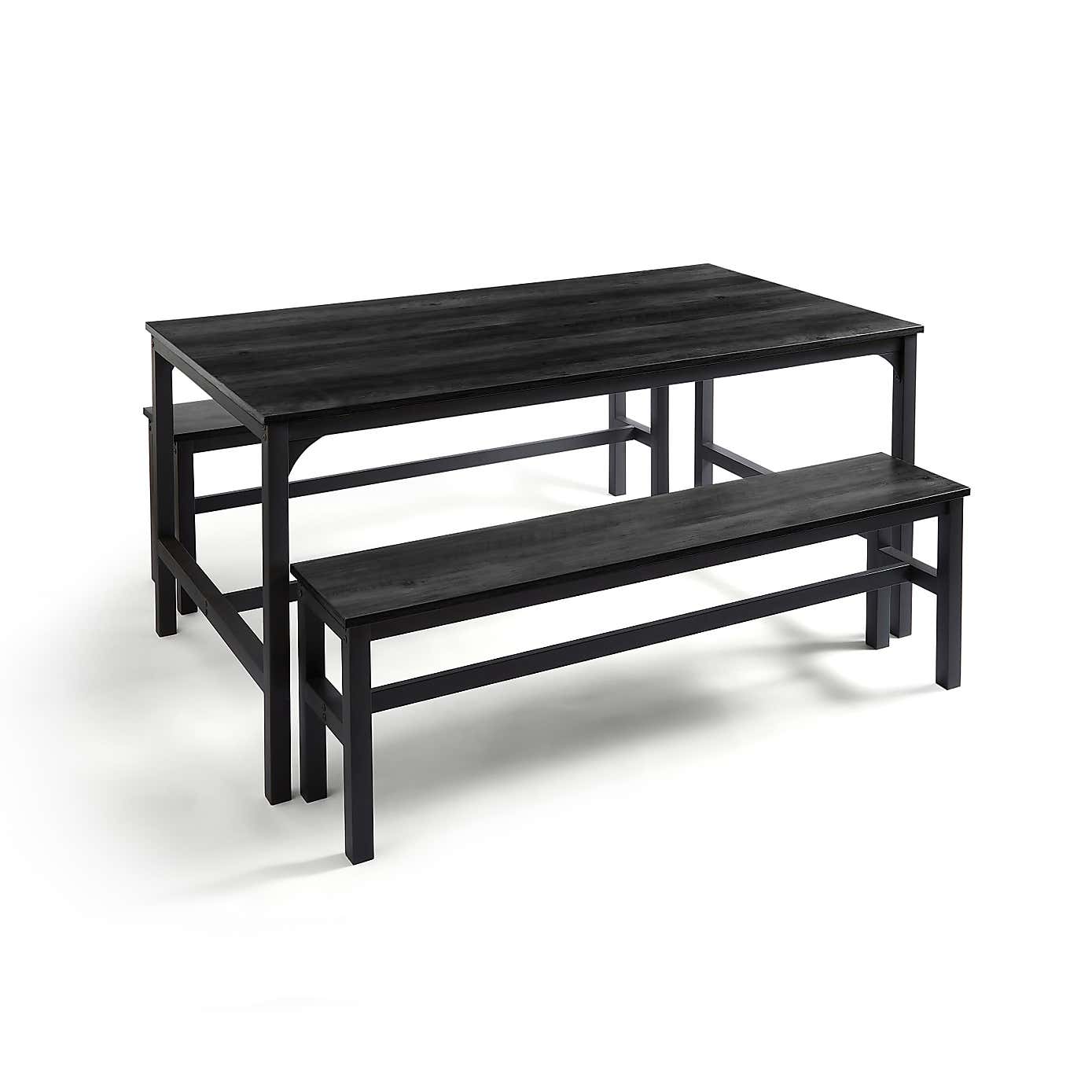 Fulton 6 Seater Dining Bench Set