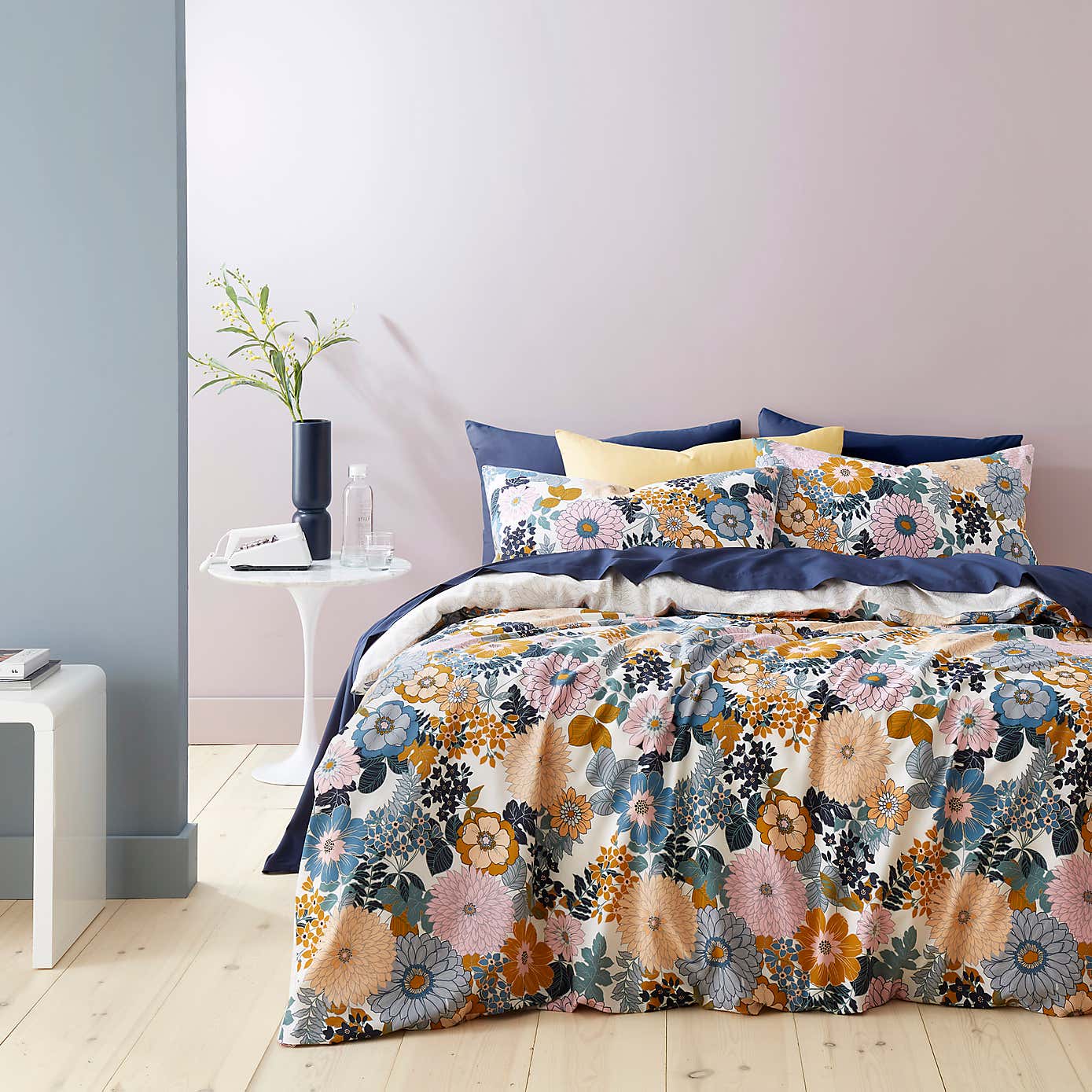 Genka Reversible Duvet Cover and Pillowcase Set