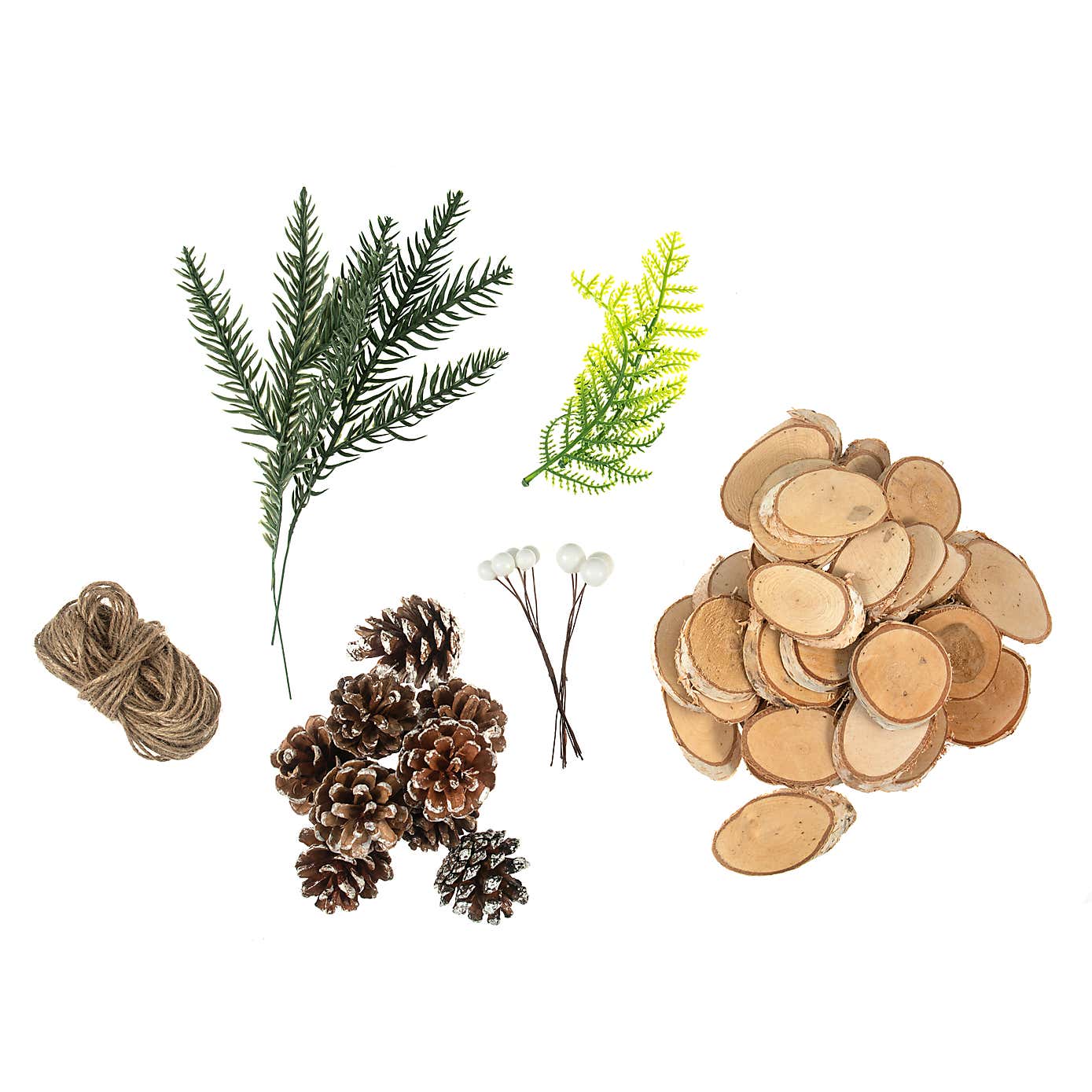 Scandi Wood Wreath Kit