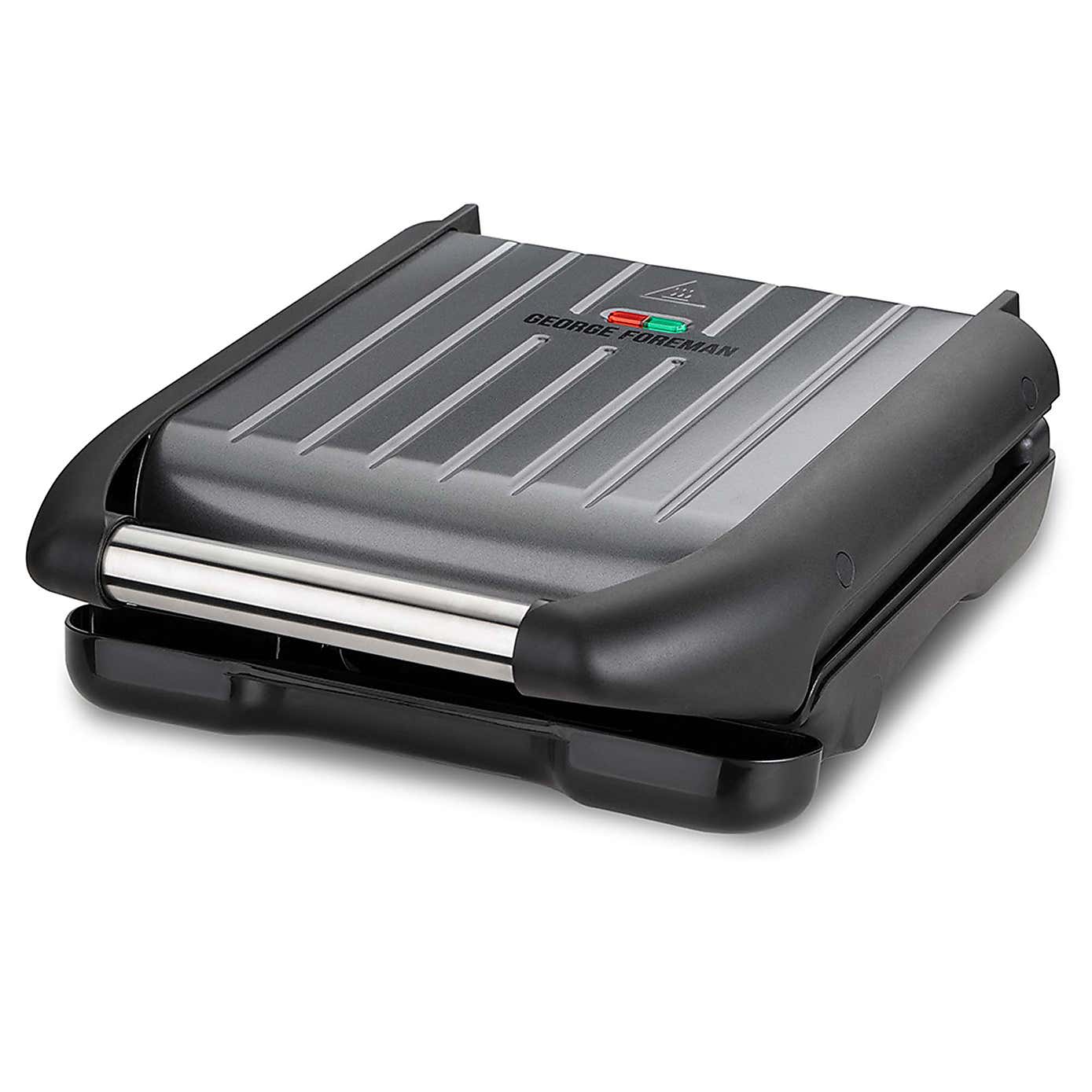 George Foreman Steel Grey Medium Grill