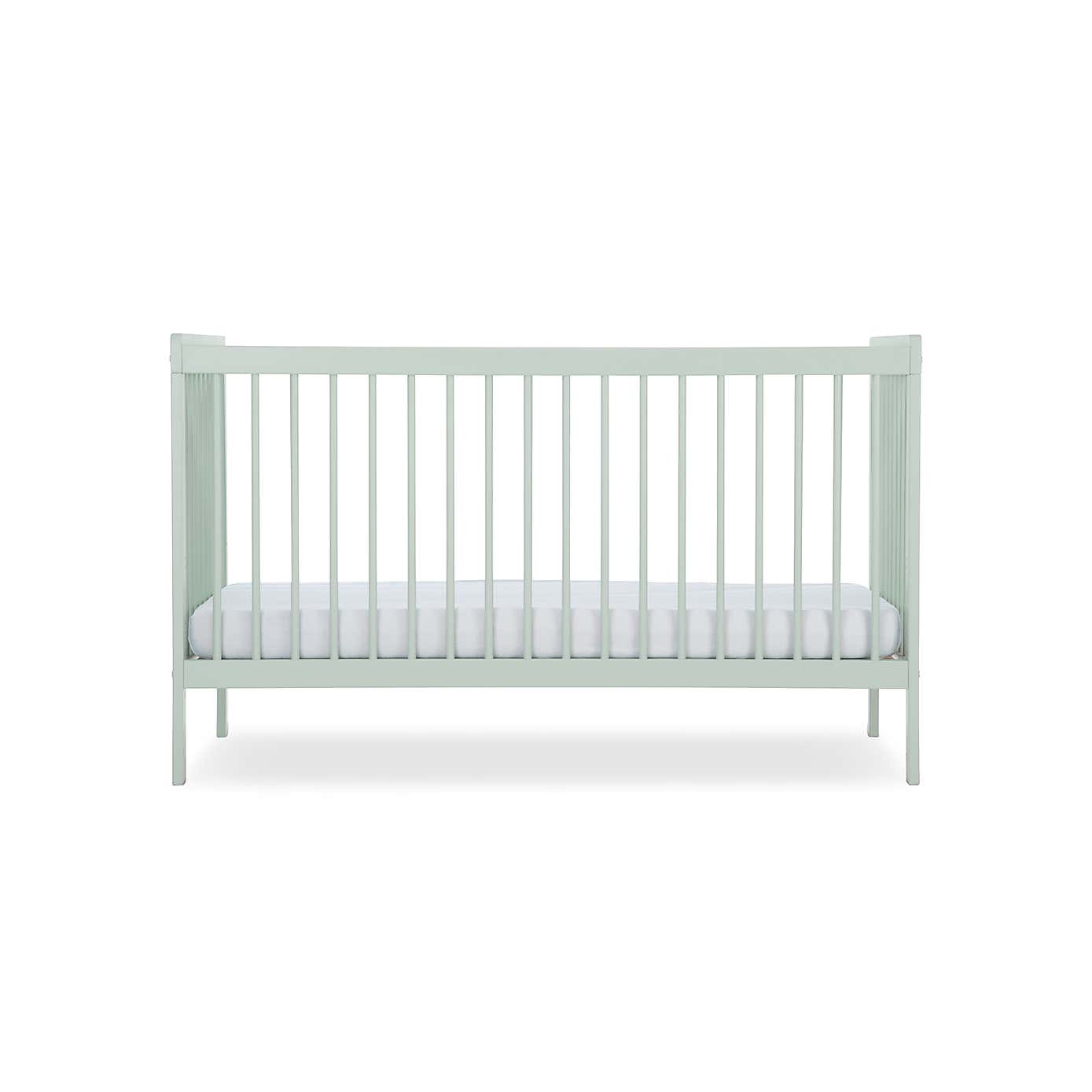 CuddleCo Nola Cot Bed, Painted Pine