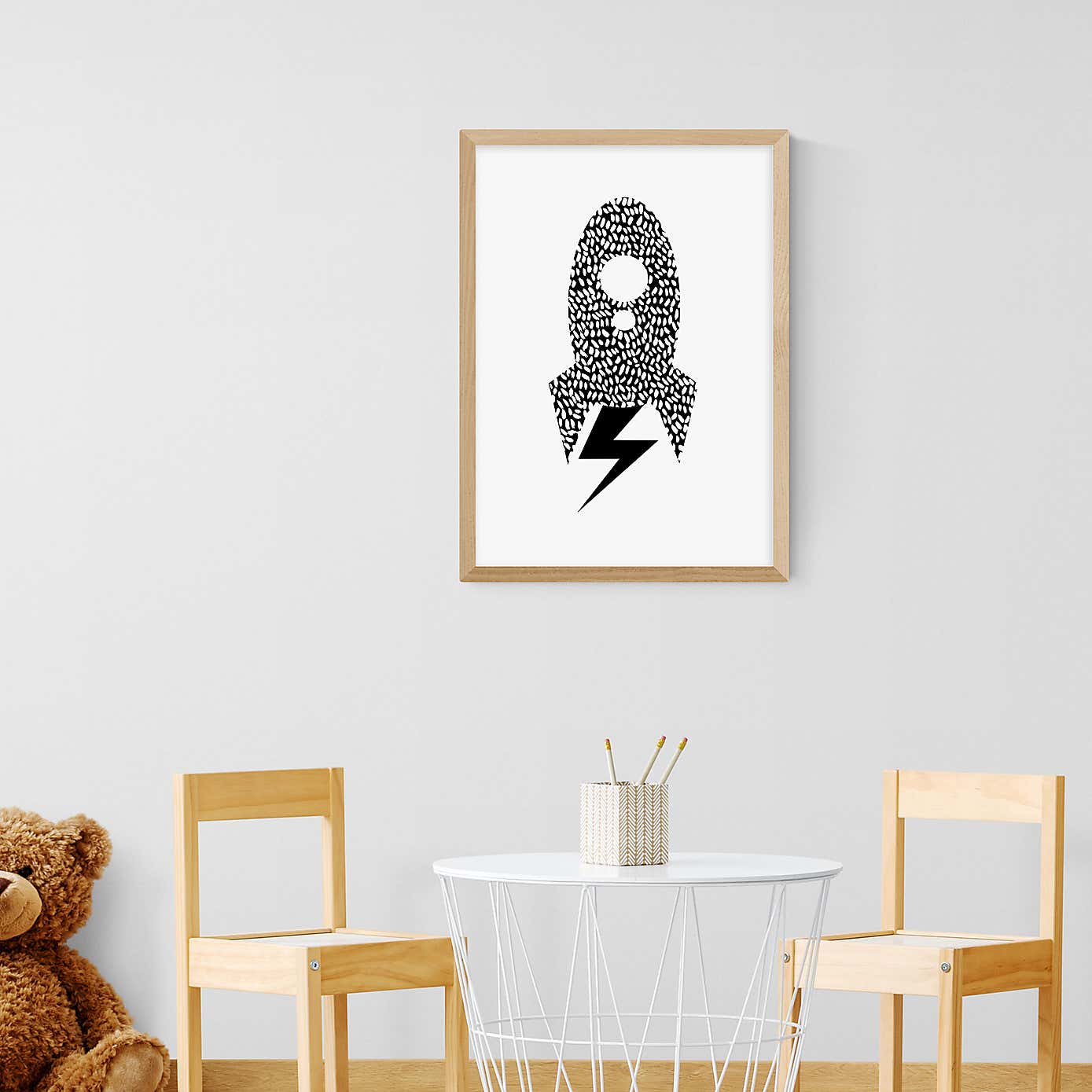 East End Prints Rocket Print