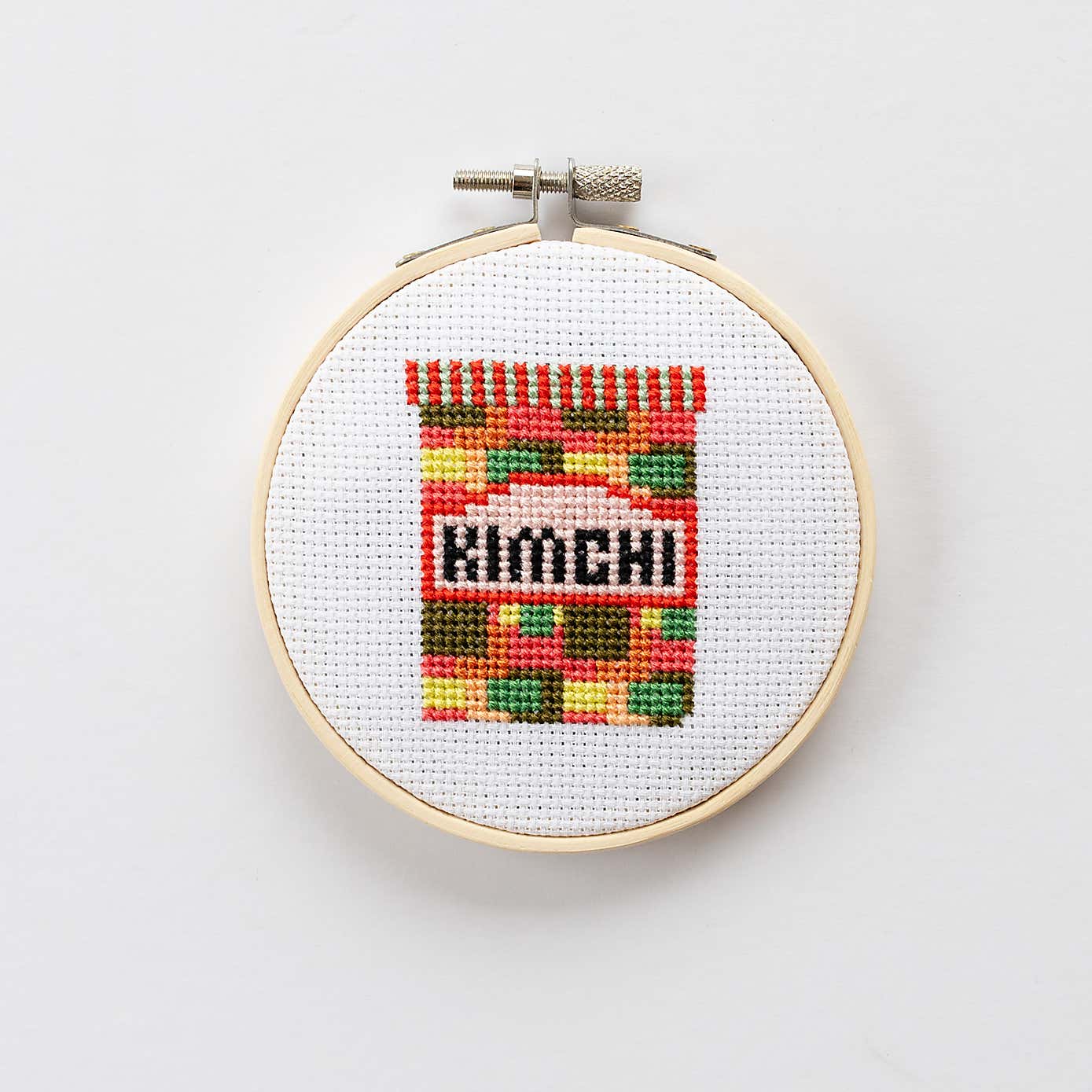 Cotton Clara Kimchi Cross Stitch Kit