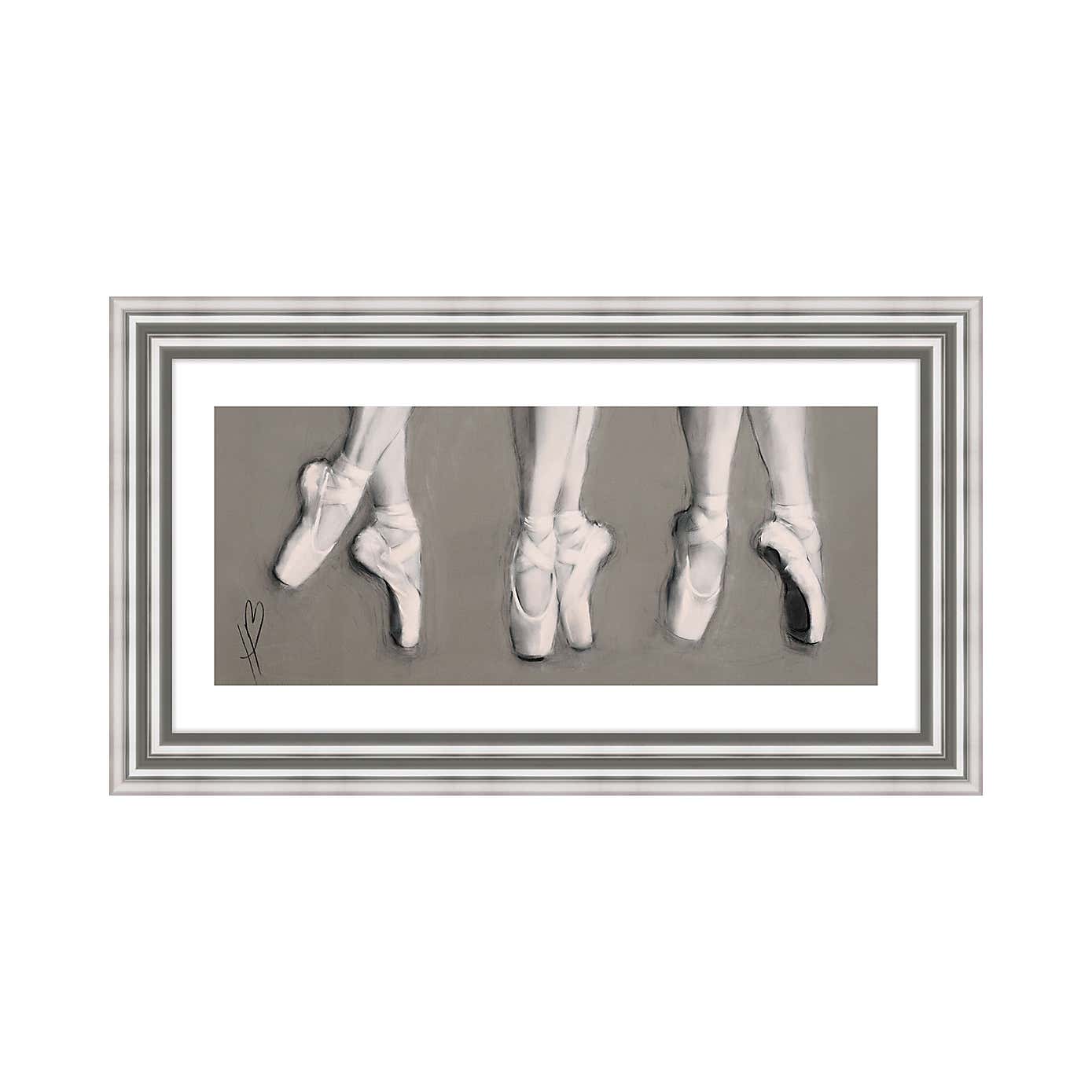 The Art Group Dancing Feet Framed Print