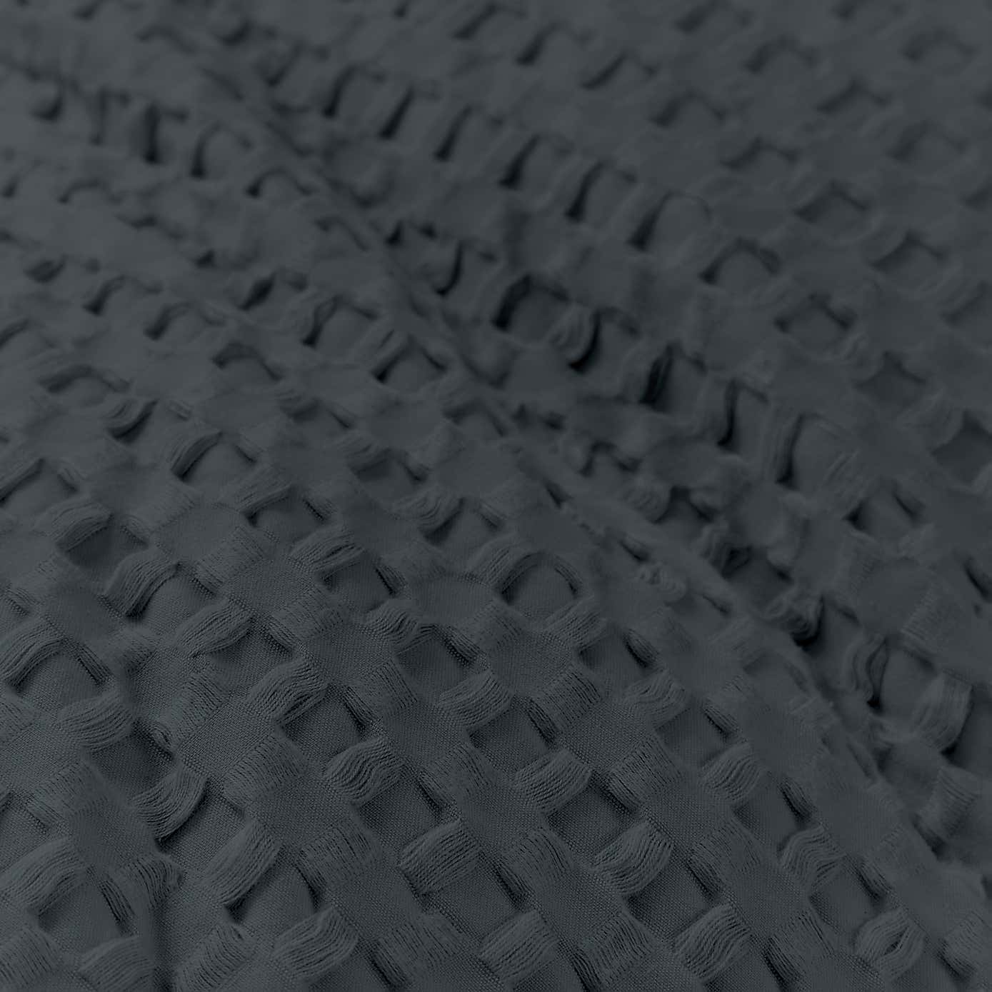 Emerson Waffle Sage Green Duvet Cover and Pillowcase Set