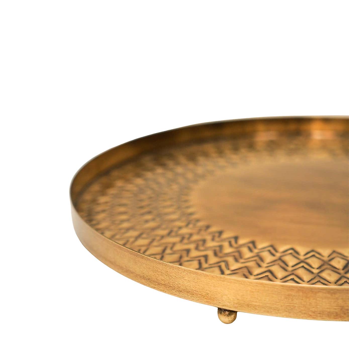 Solis Embossed Decorative Tray