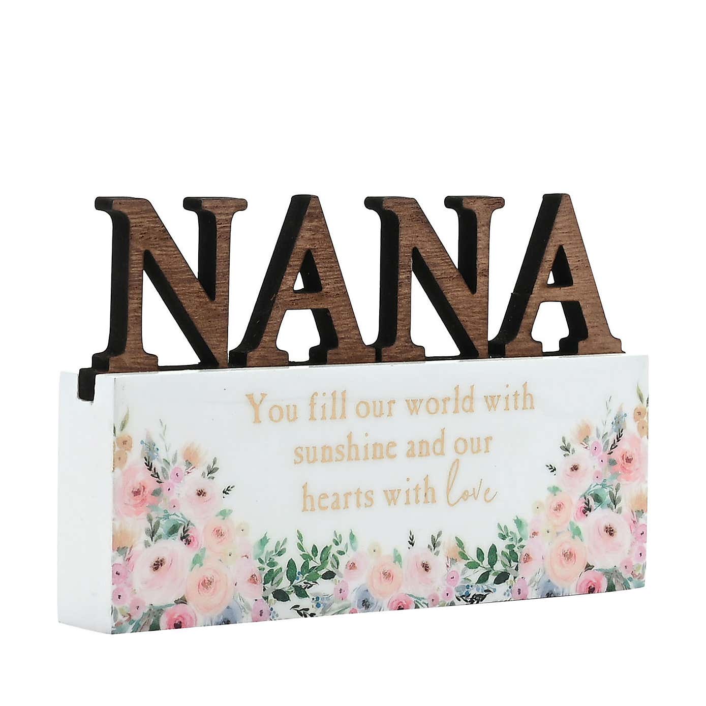 The Cottage Garden Nana Word Plaque