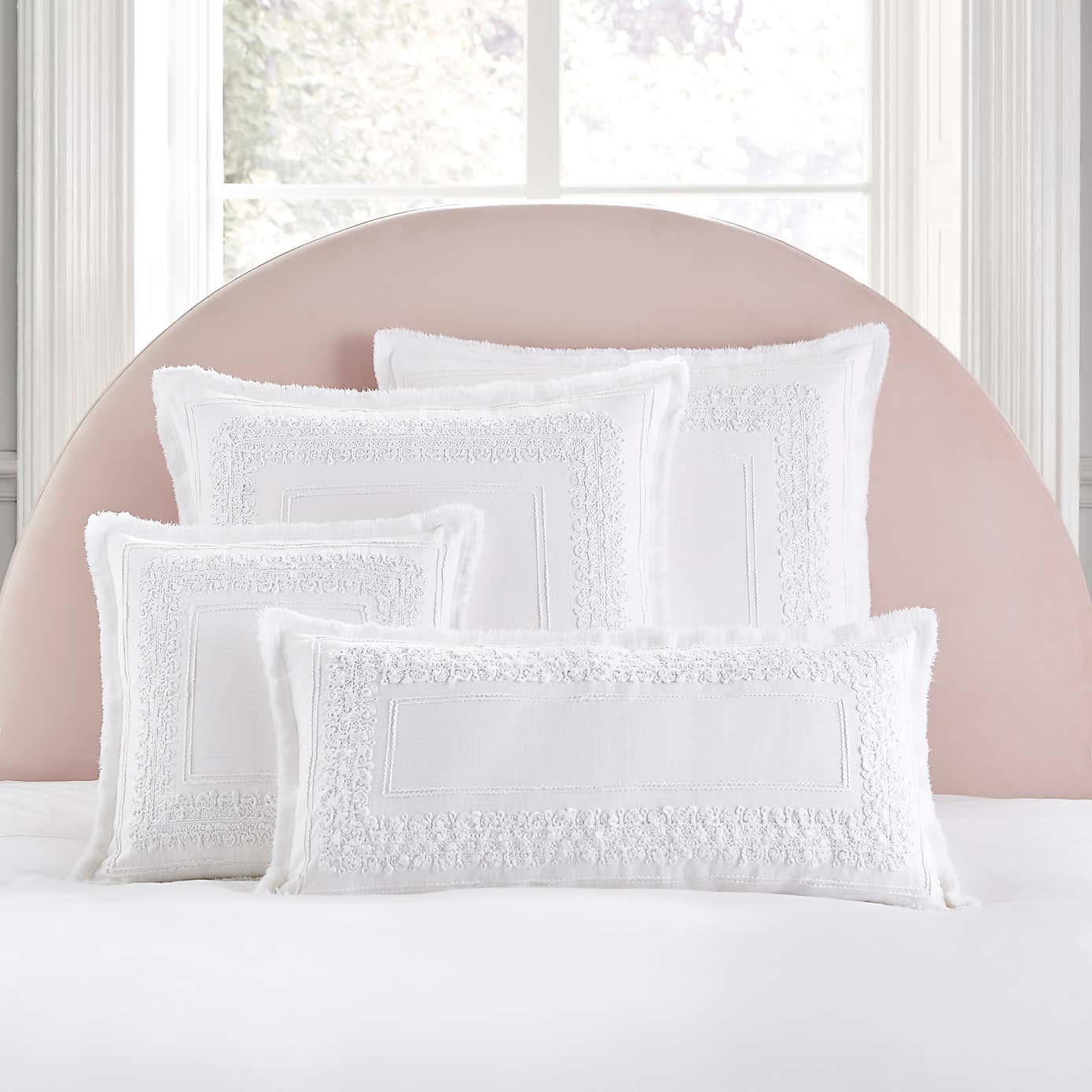 Dorma Purity Burley Long Boudoir Cushion