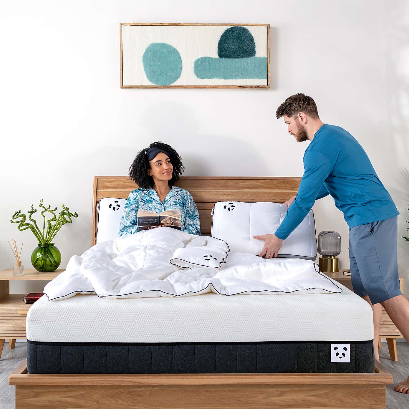 Panda Hybrid Bamboo Mattress