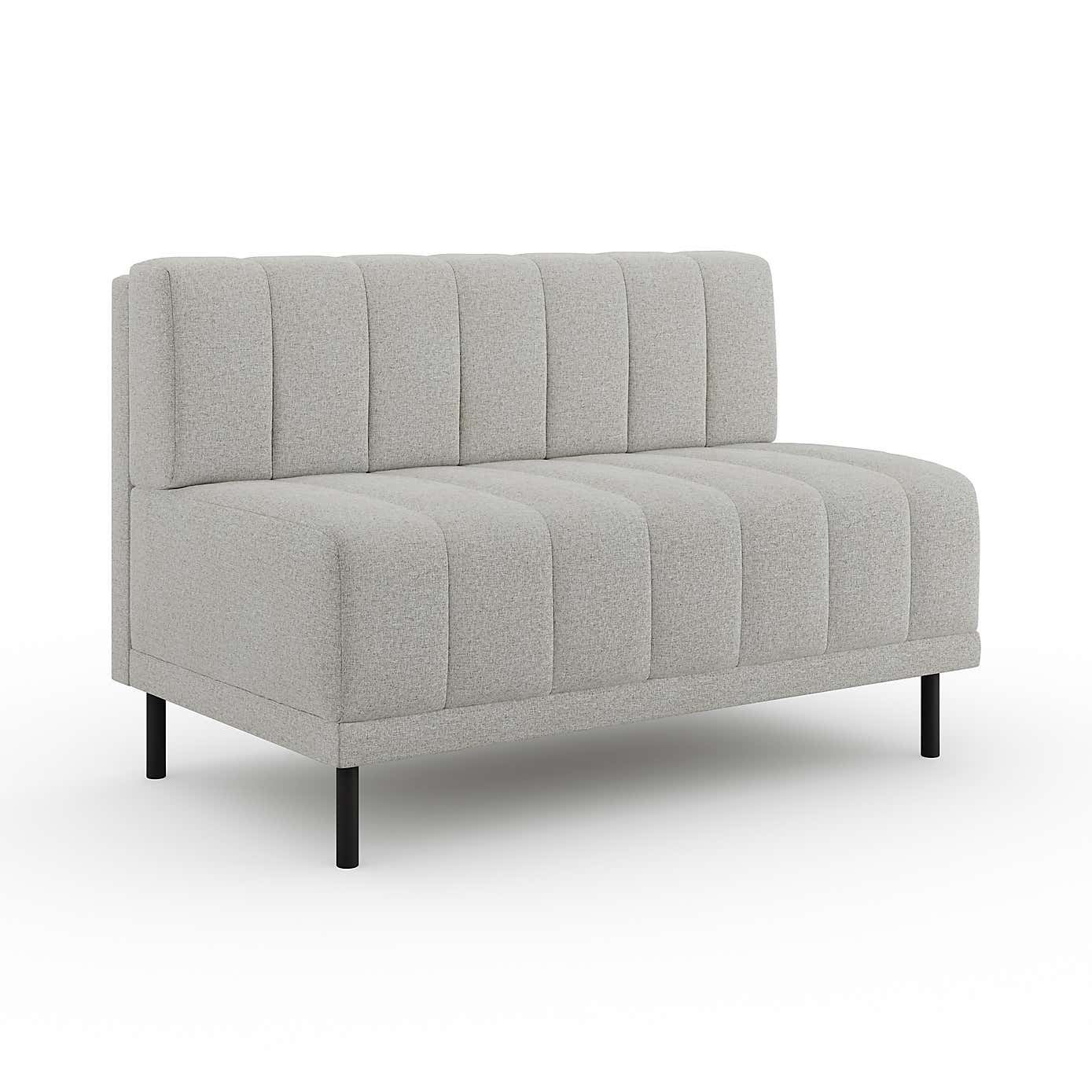 Amali Long Dining Bench, Textured Weave