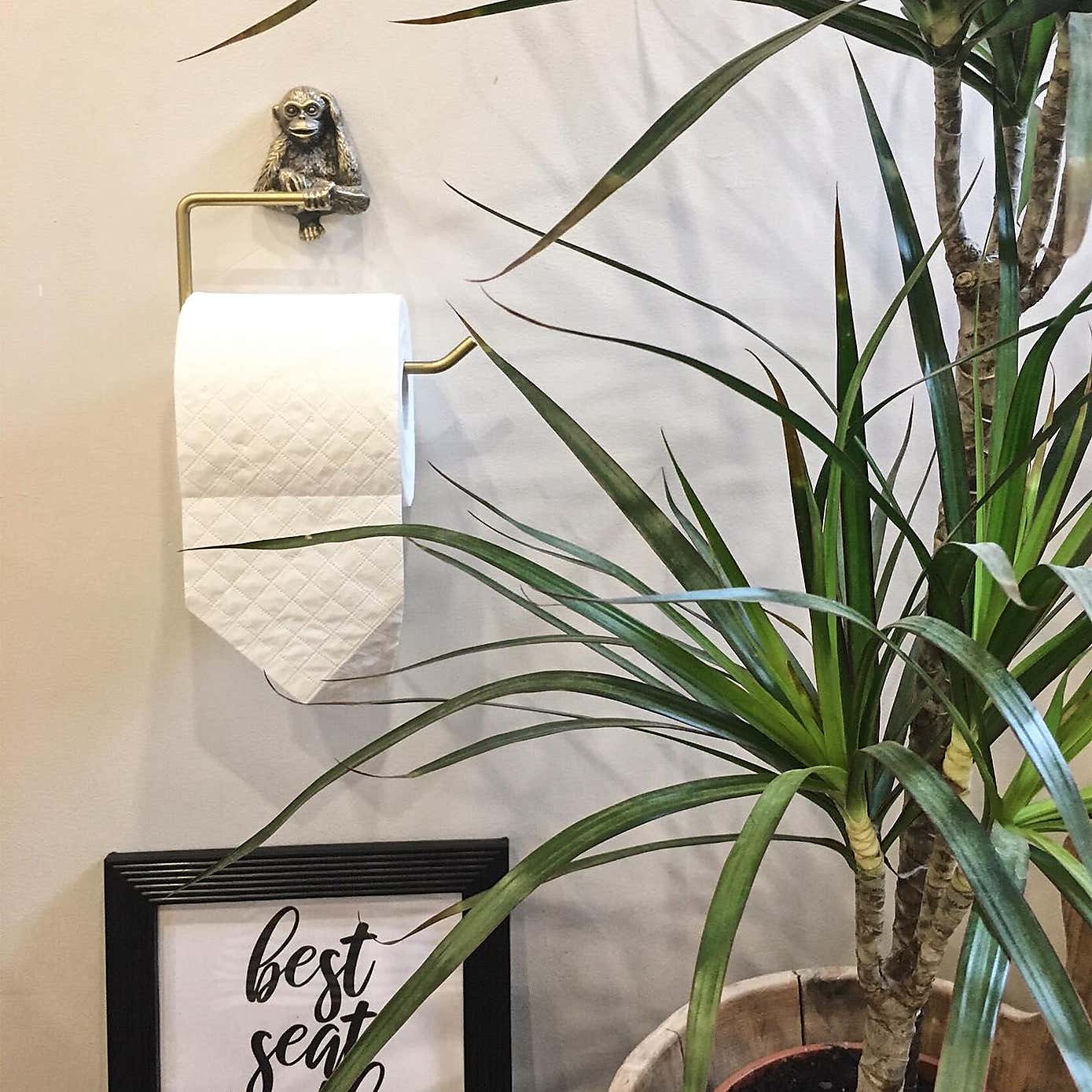 Monkey Toilet Roll Holder