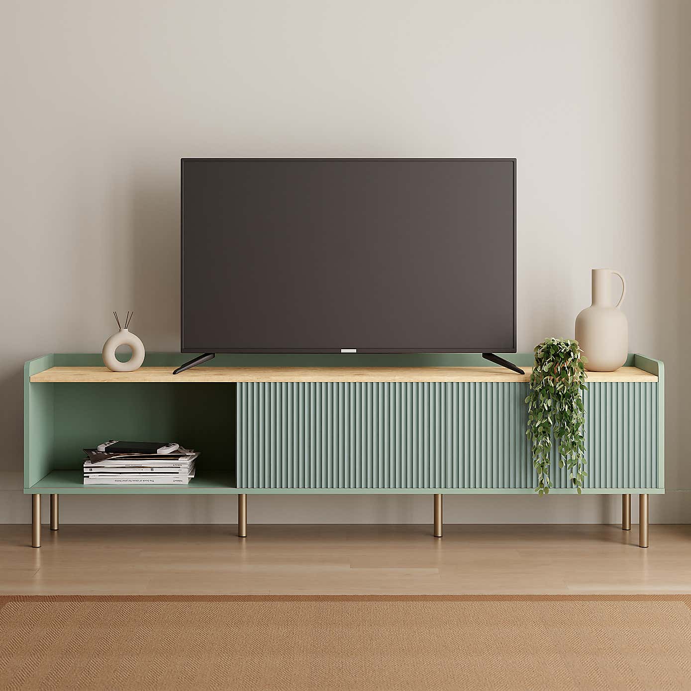 Georgi Extra Wide TV Unit Black