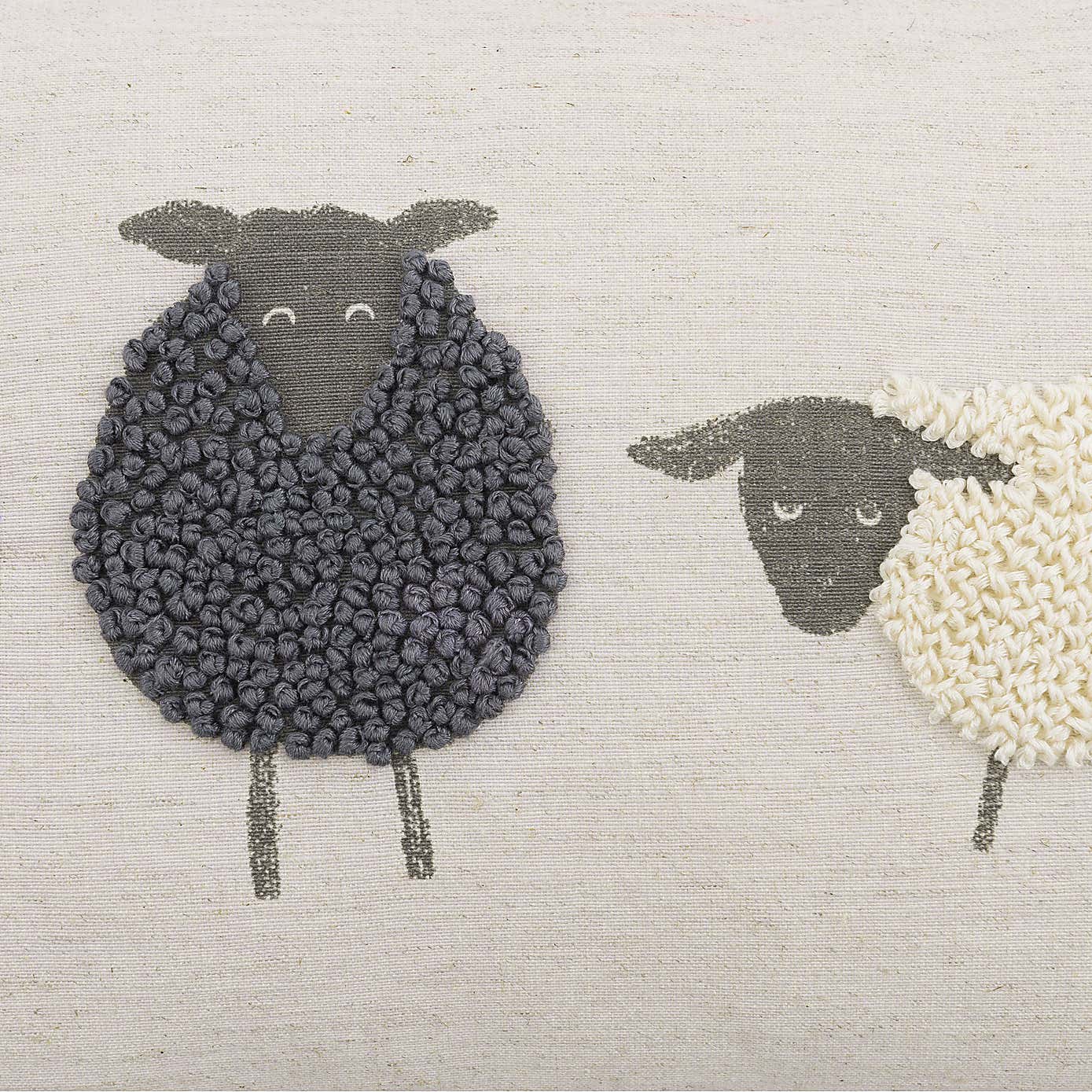 Rectangular Sheep Cushion