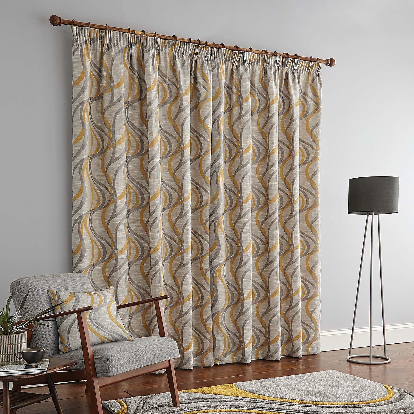 Mirage Pencil Pleat Curtains