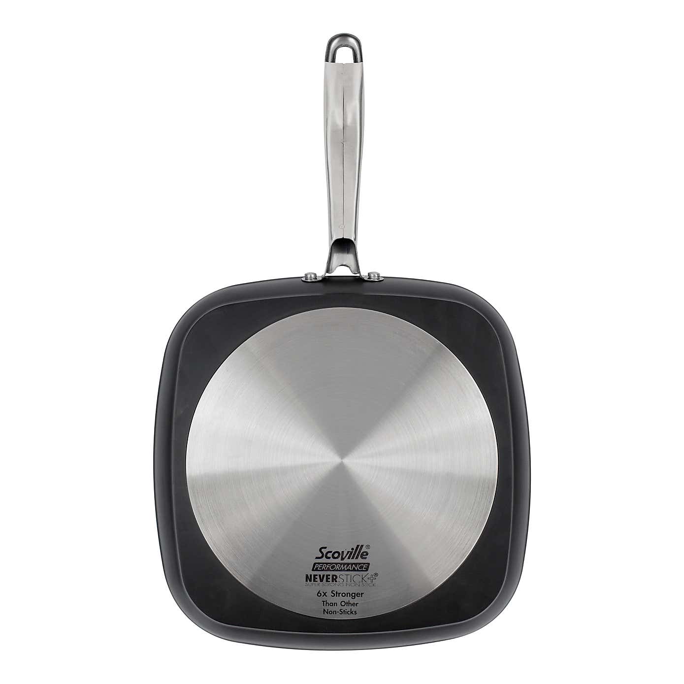 Scoville Neverstick 6 Non-stick Aluminum Grill Pan