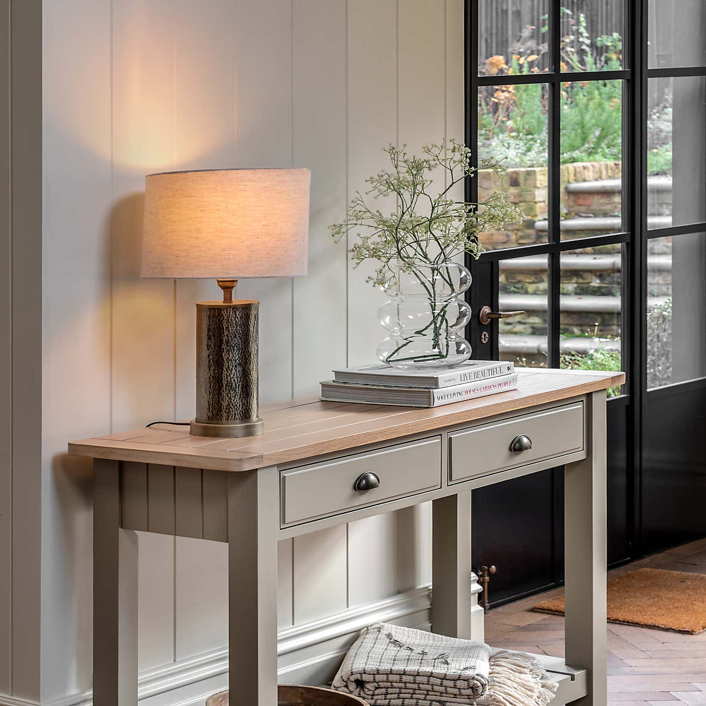 Fulney Bubbled Glass Vase