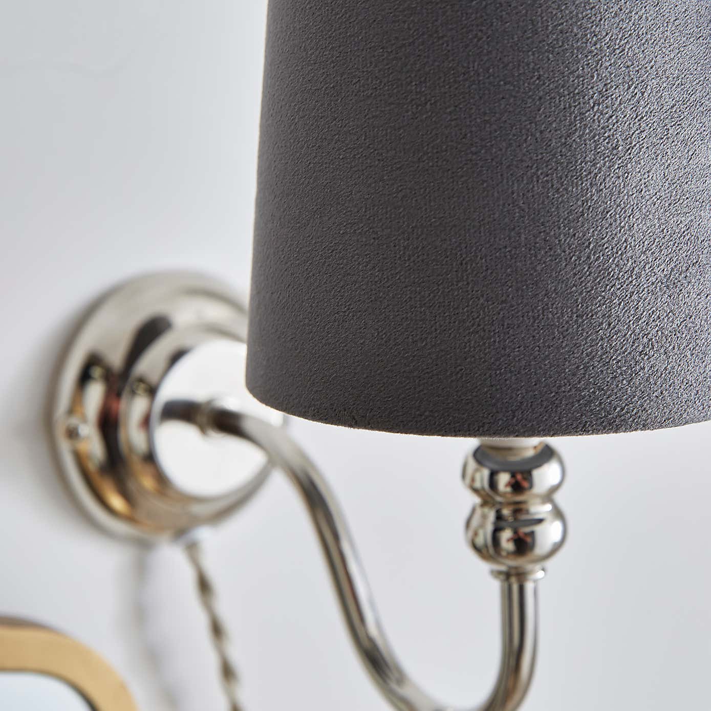 Clara Velvet Tapered Lamp Shade