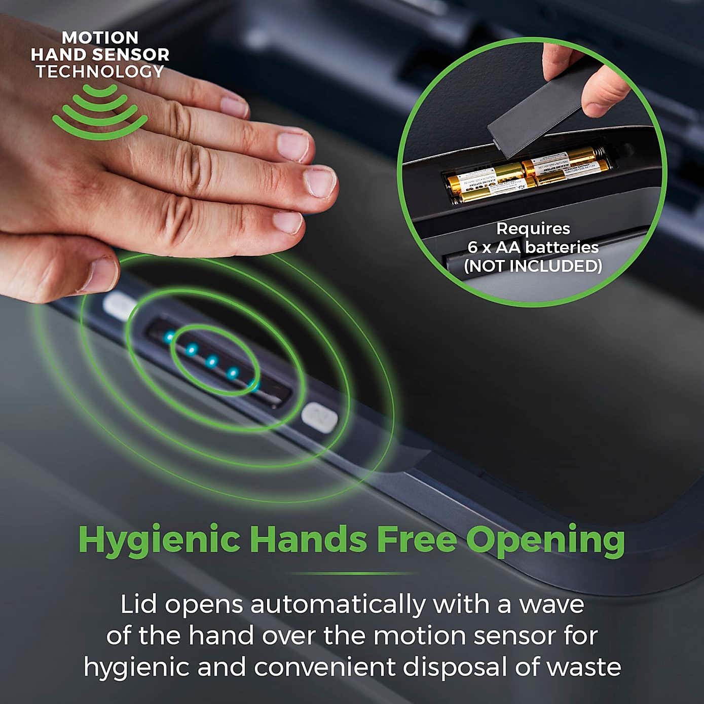 Tower 65L Ozone Sensor Bin