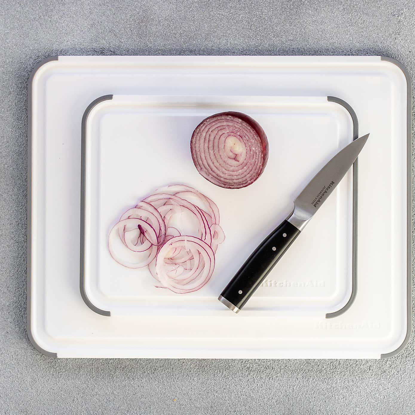 KitchenAid Classic Nonslip Chopping Board with Perimeter Trench