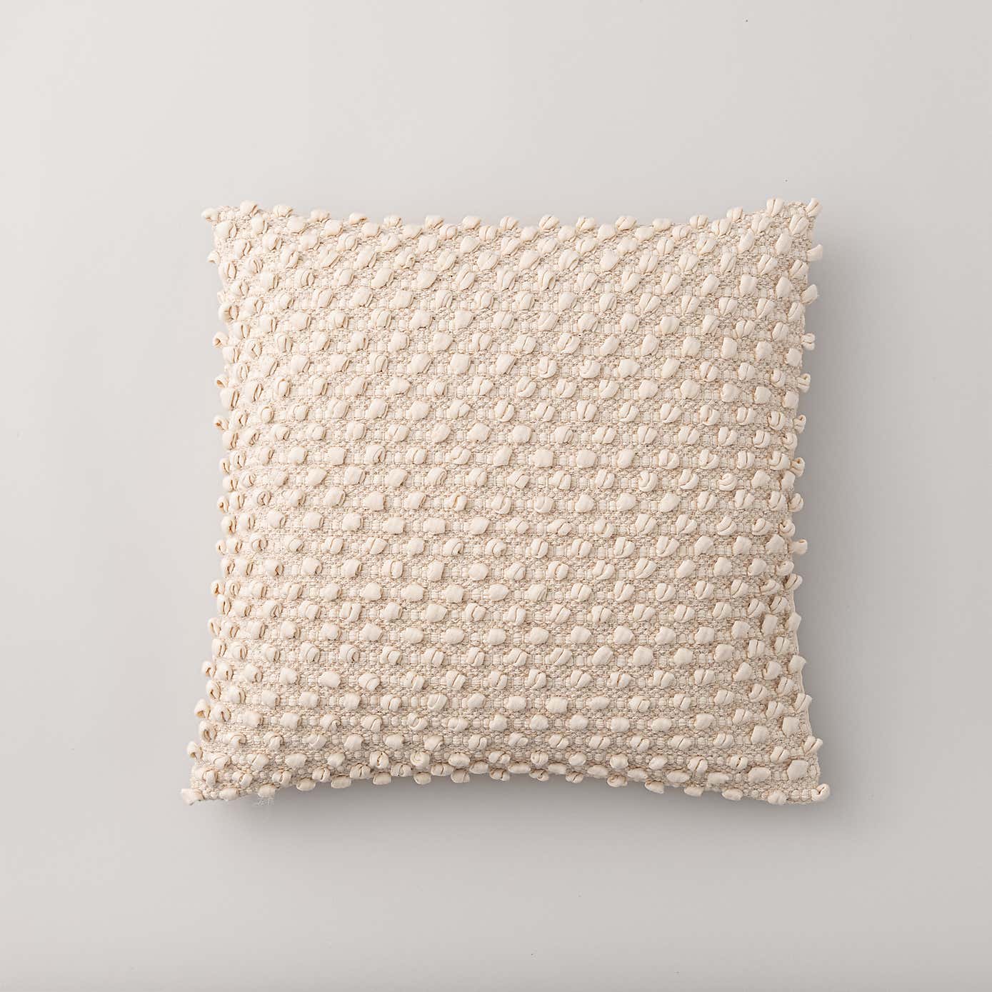 Jersey Bobble Square Cushion
