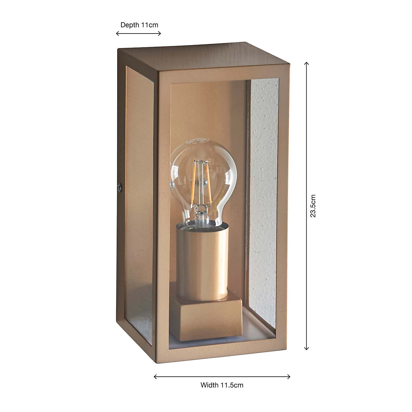 London Industrial Outdoor Wall Light