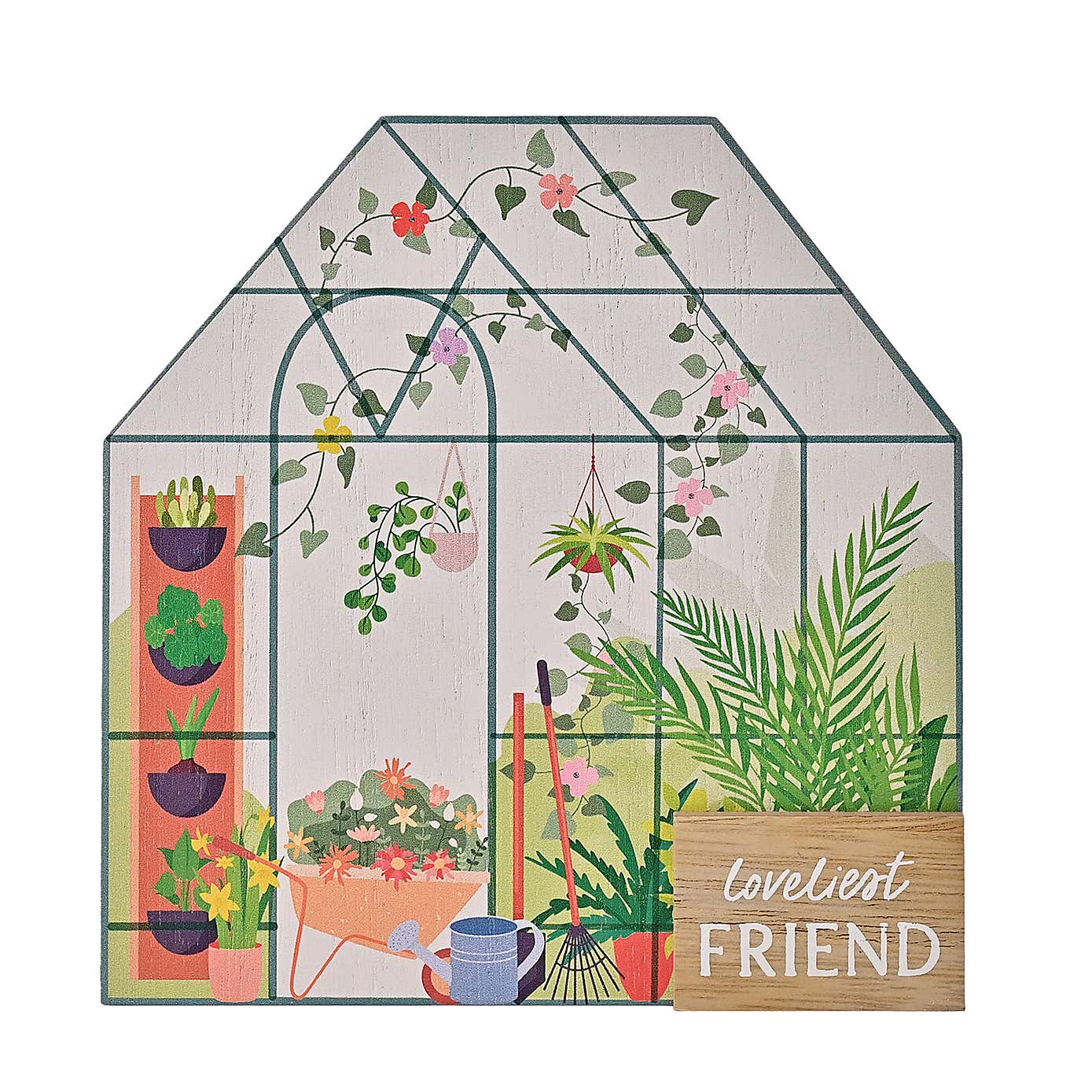 The Cottage Garden 'Friend' 3D Greenhouse Ornament