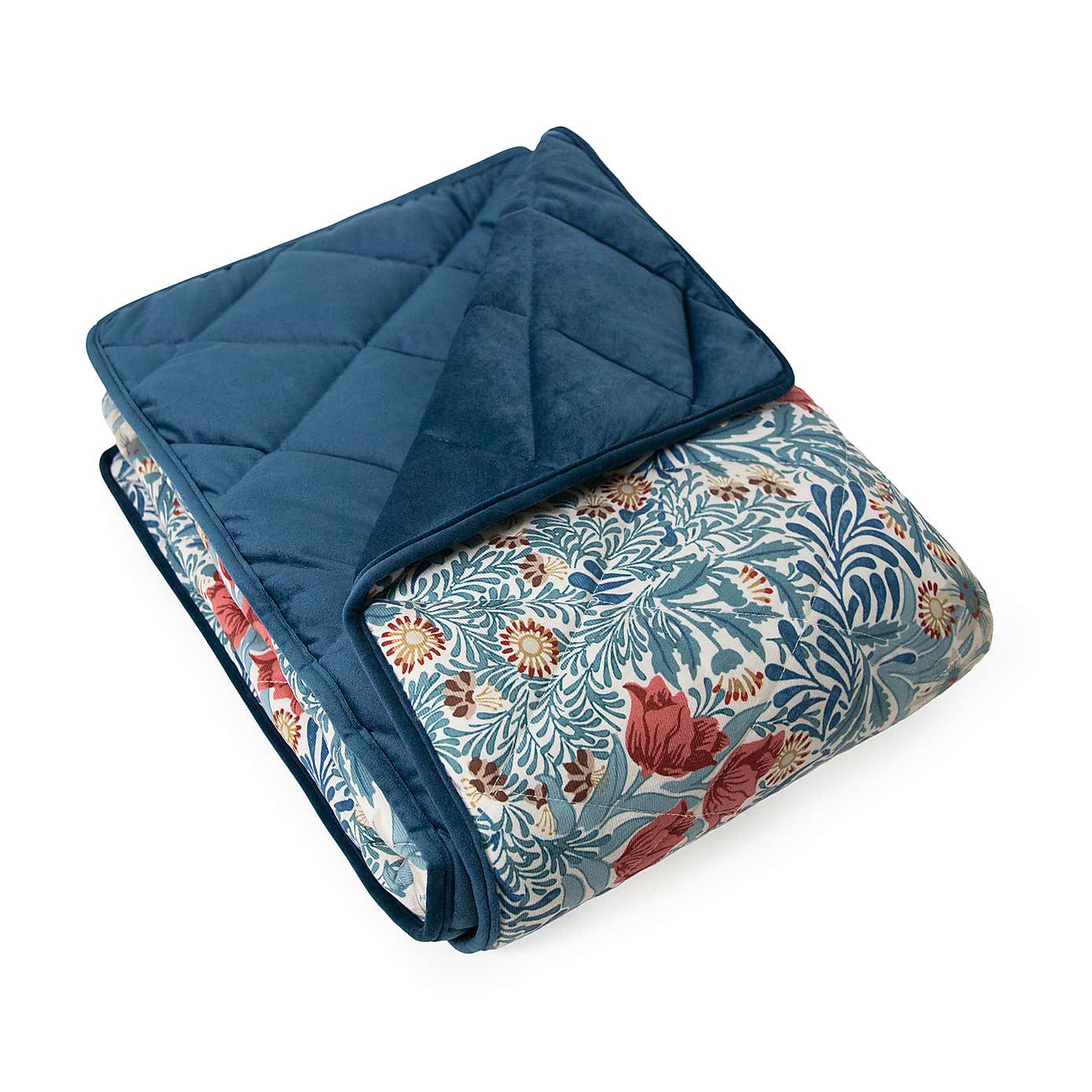 Morris & Co. Bower Berry Print Pet Blanket