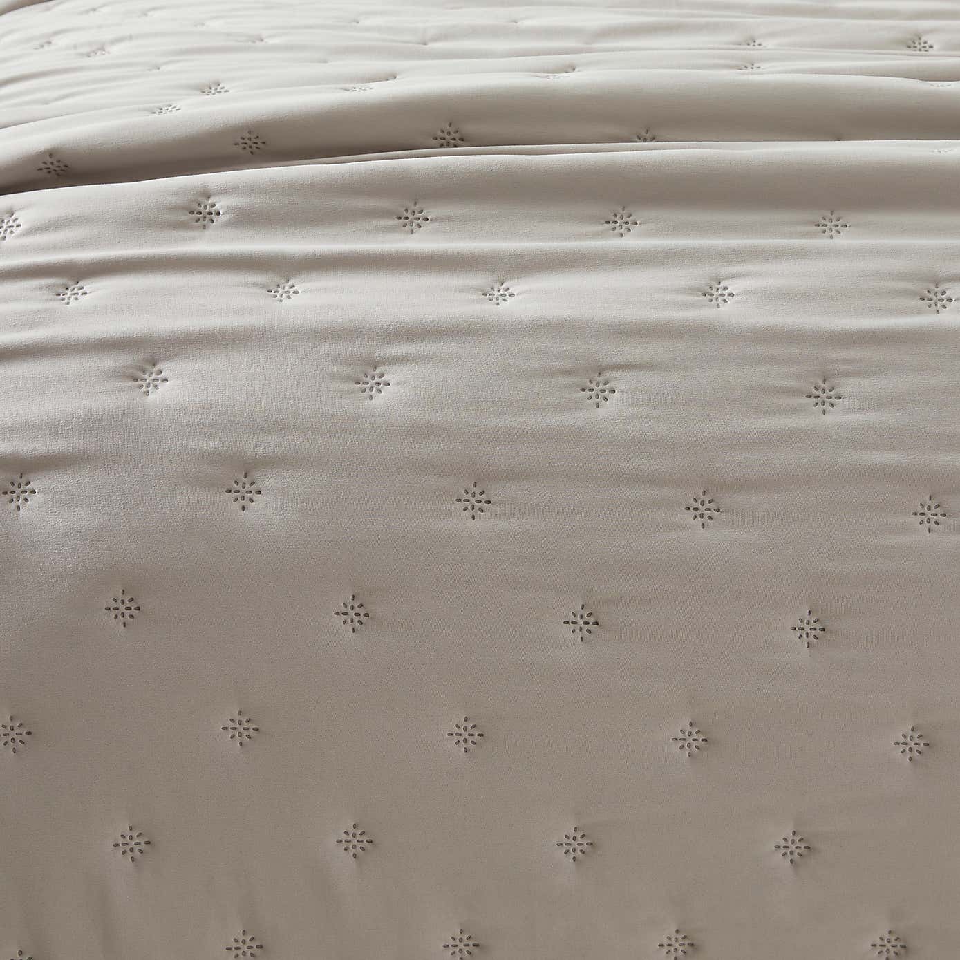 Ella Washed Greige Bedspread
