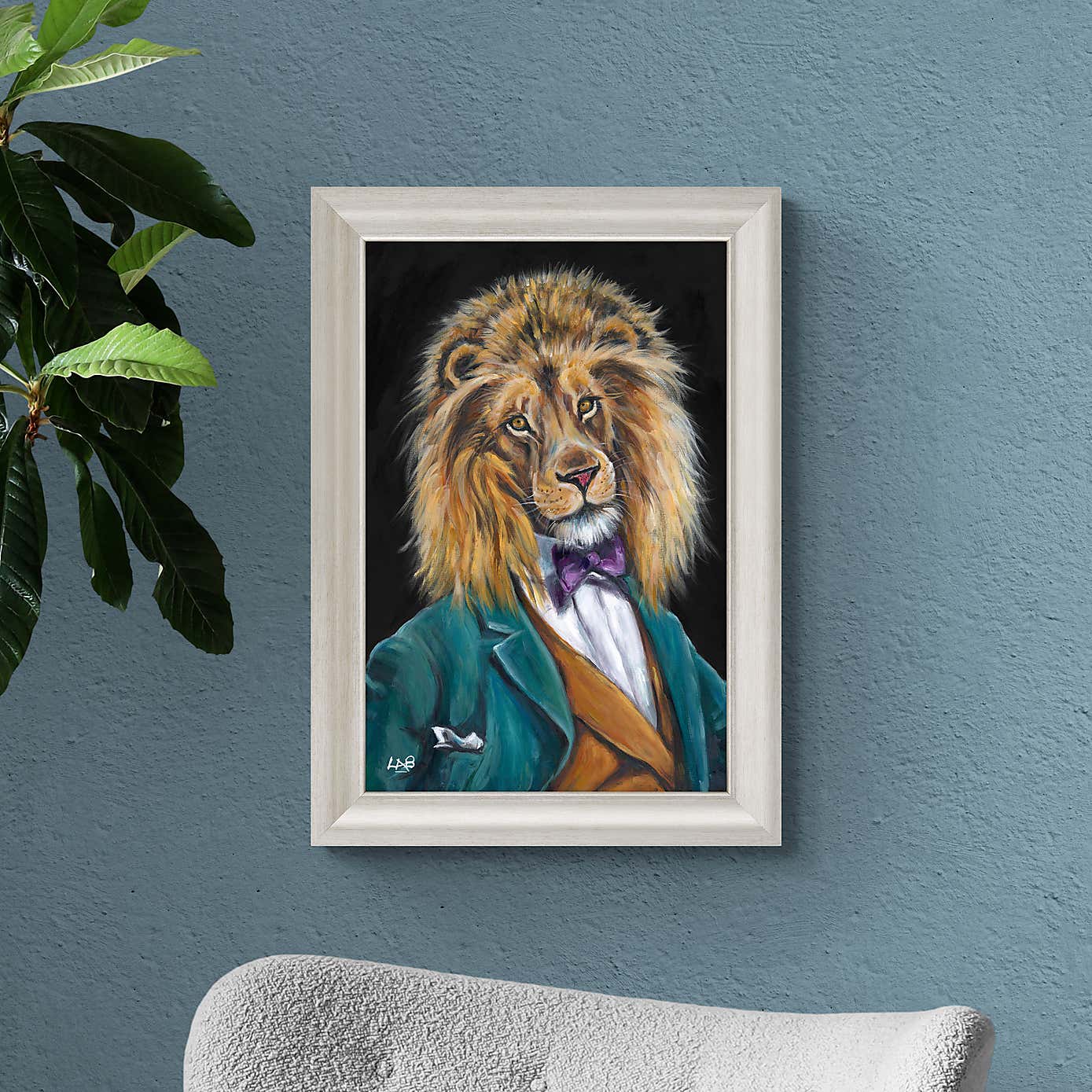 Sir Charles the Lion Framed Print