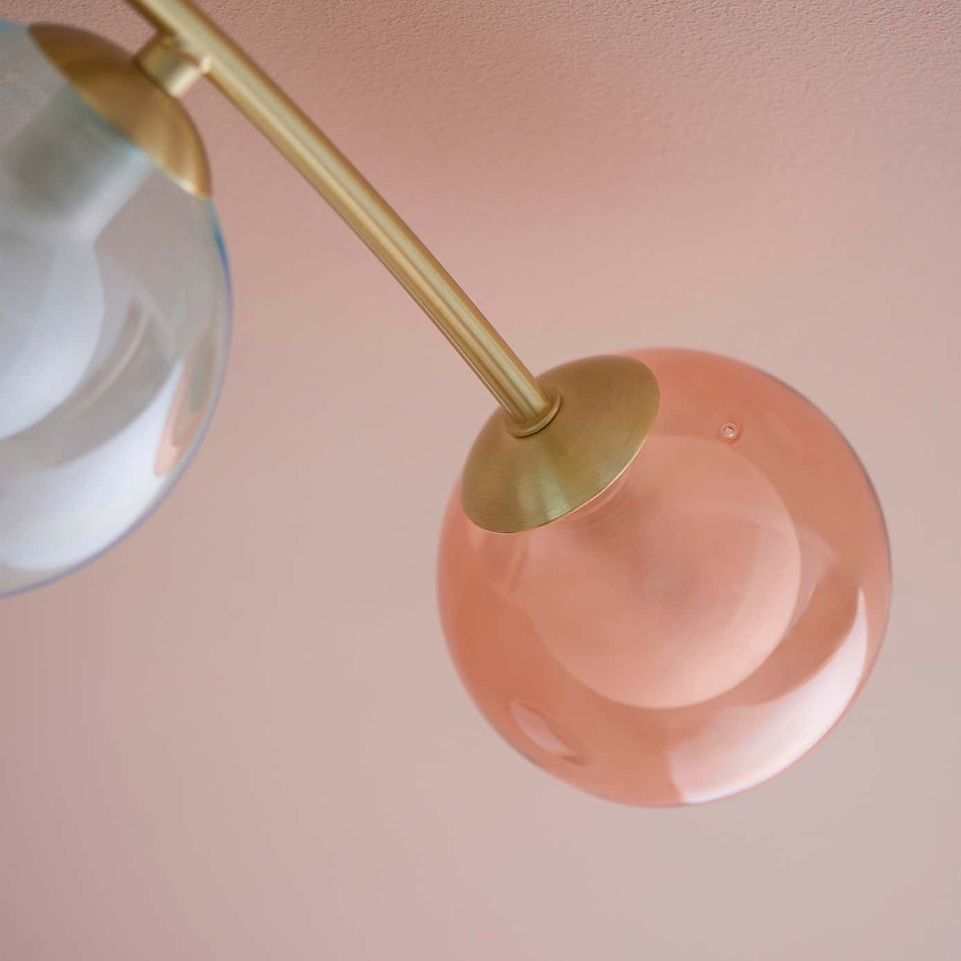 Eliza 4 Light Dimmable Semi Flush Ceiling Light