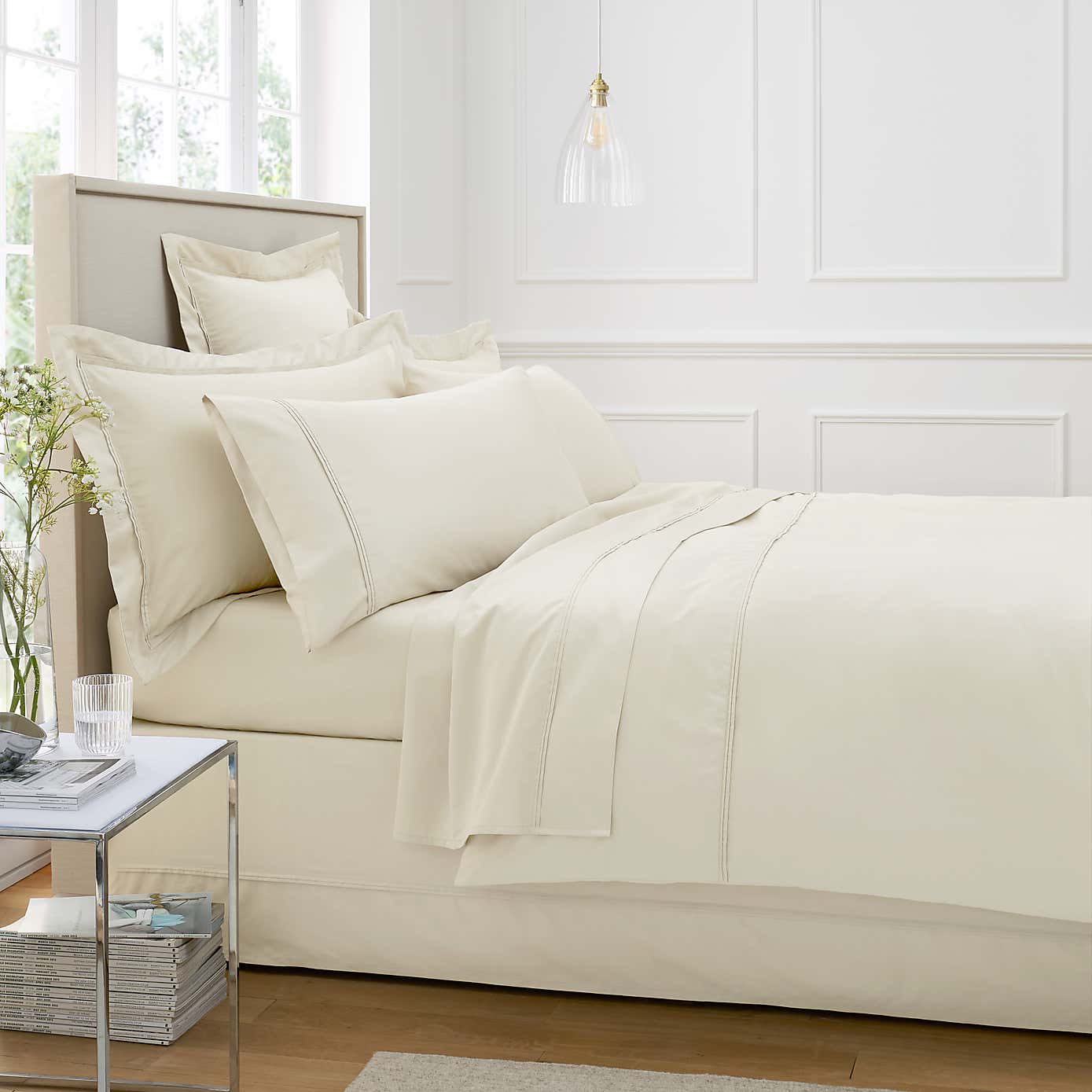 Dorma 500 Thread Count 100% Cotton Sateen Duvet Cover