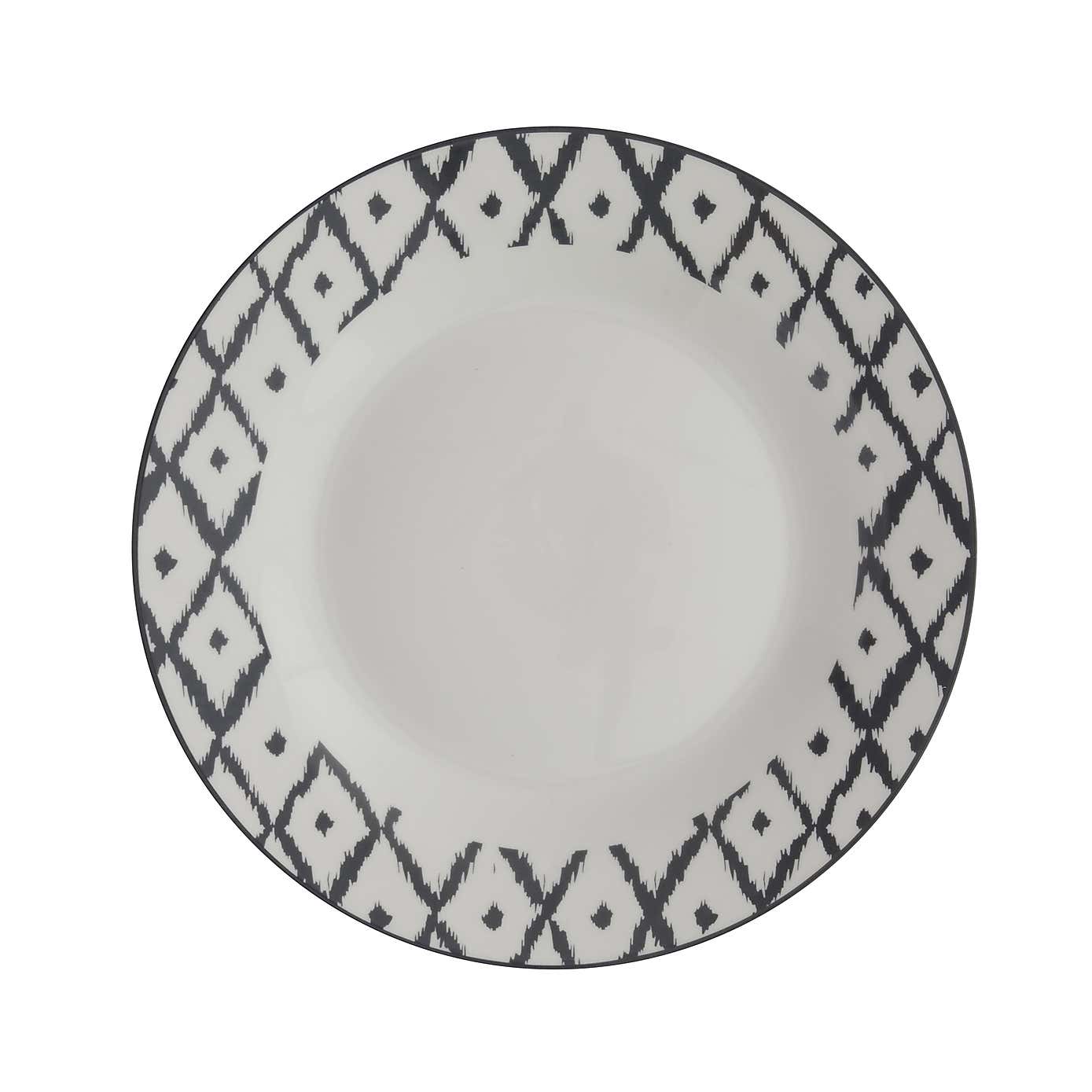 Ikat Dinner Plate