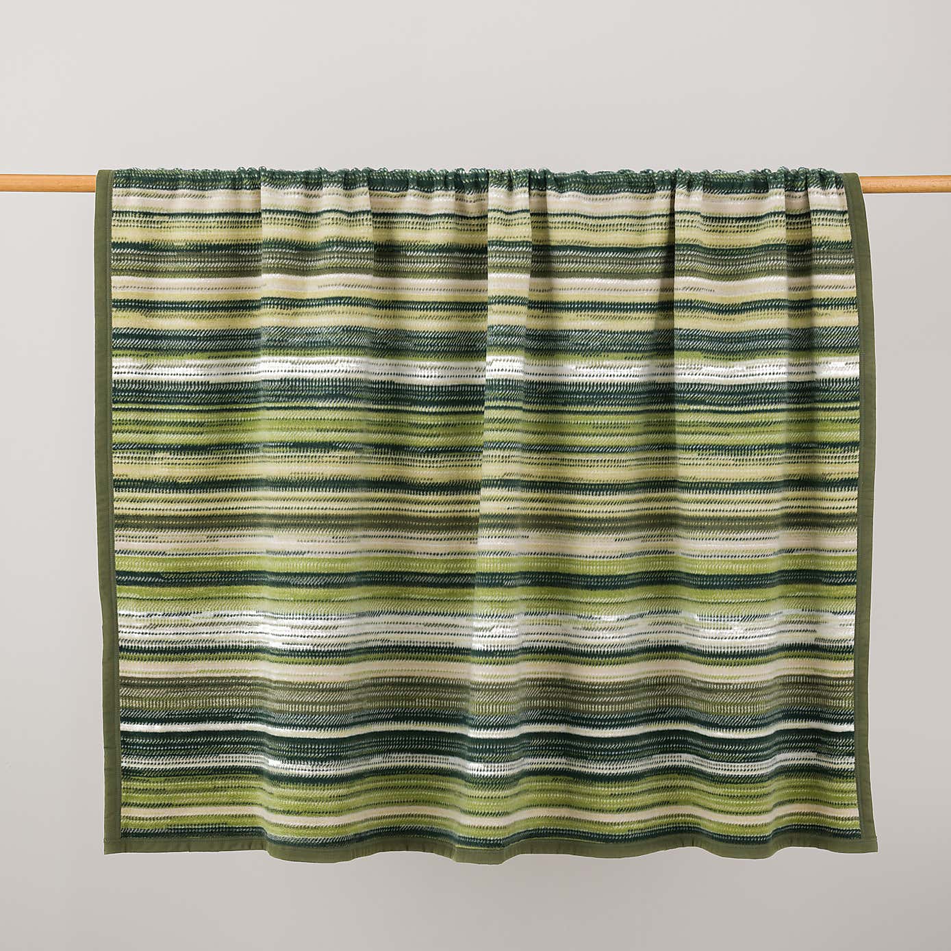 Supersoft Reva Stripe Cotton Blanket