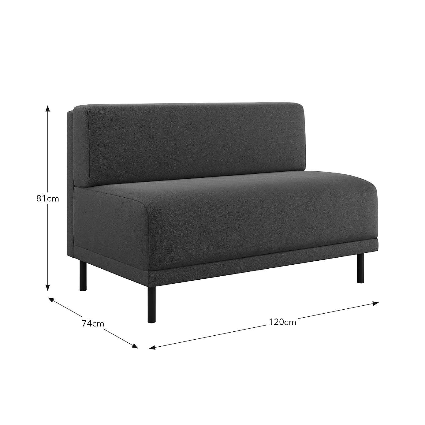 Mae Long Dining Bench, Boucle