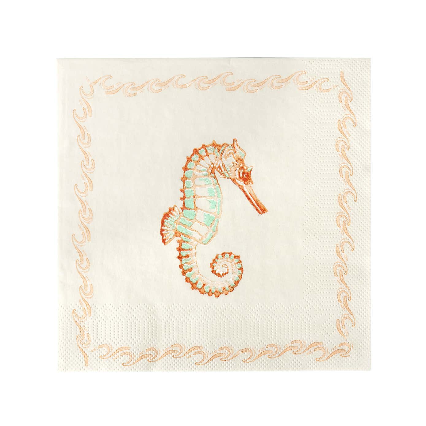 Pack of 20 Seahorse Paper Napkins