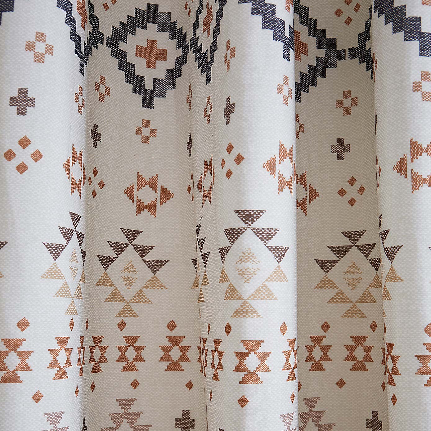 Jabari Aztec Blackout Eyelet Curtains