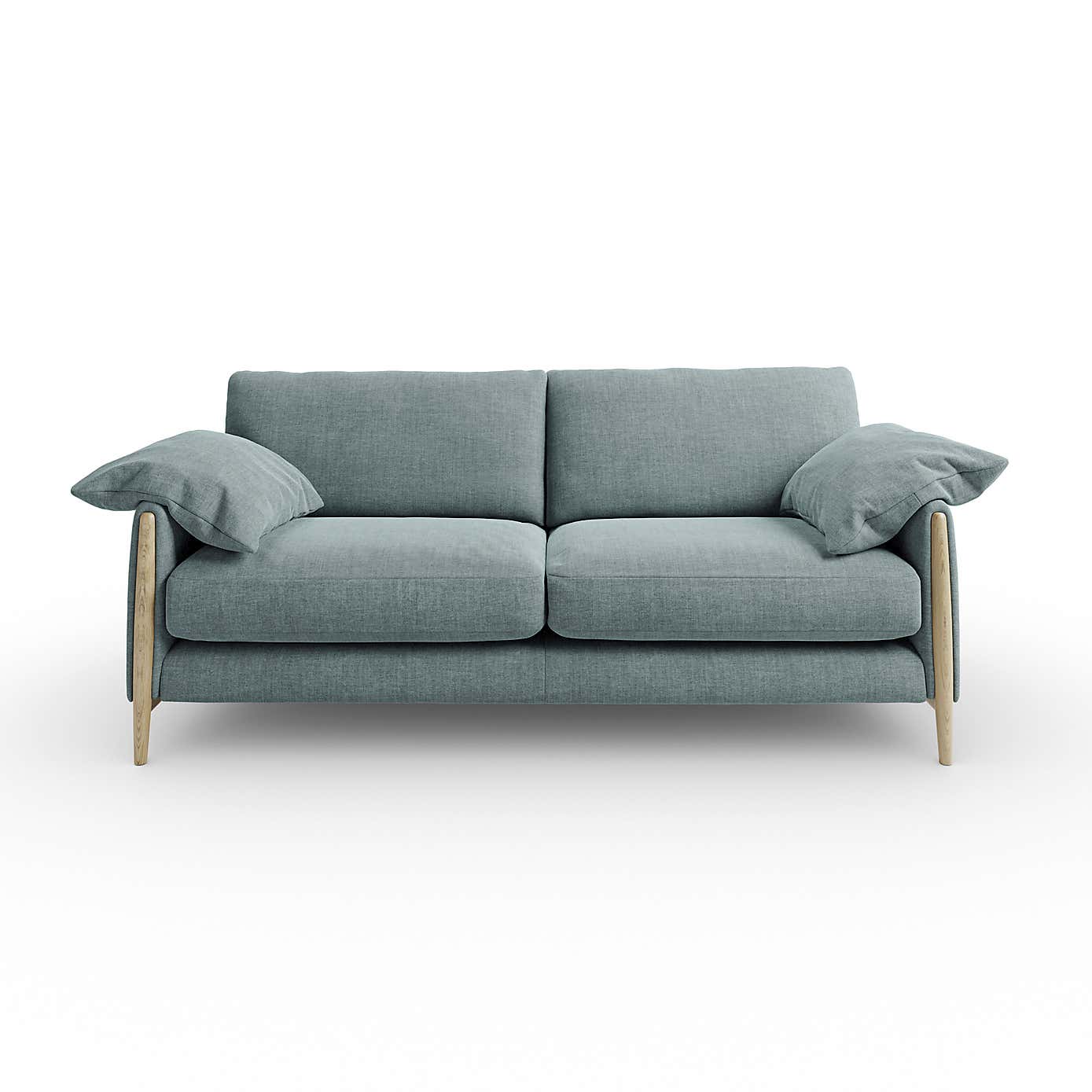 Hector Tonal Plush Chenille 4 Seater Sofa