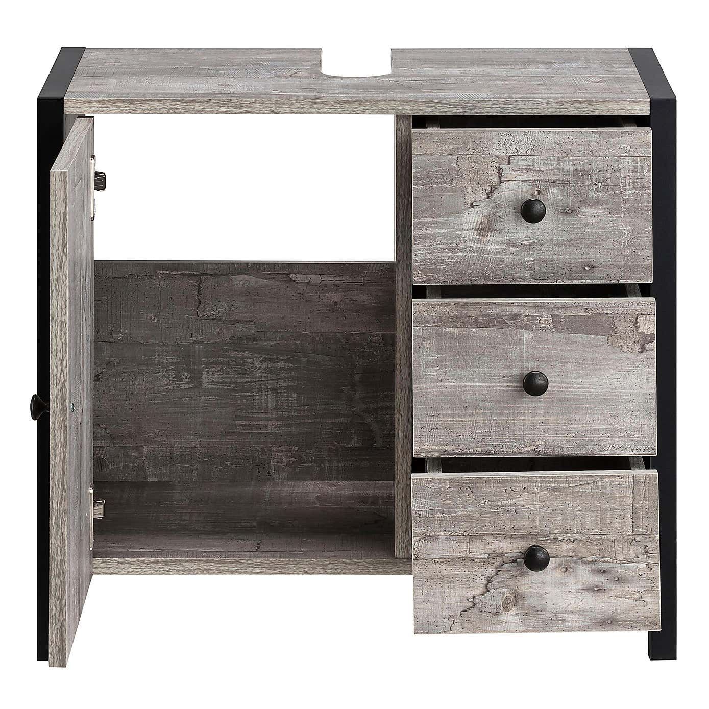 Colton Undersink Unit, Concrete Effect