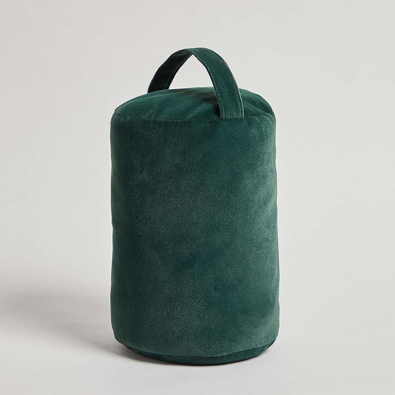 Velvet Cylinder Doorstop
