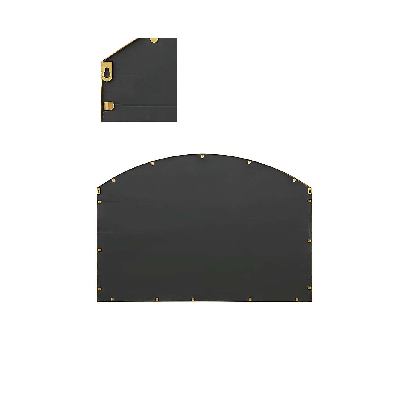 Arcus Window Arched Indoor Outdoor Wall Mirror