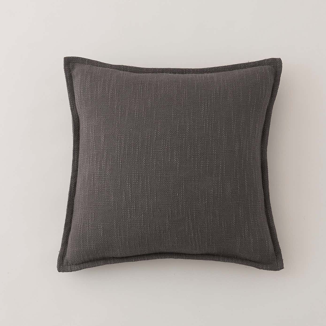 Westcott Cotton Velvet Slub Square Cushion
