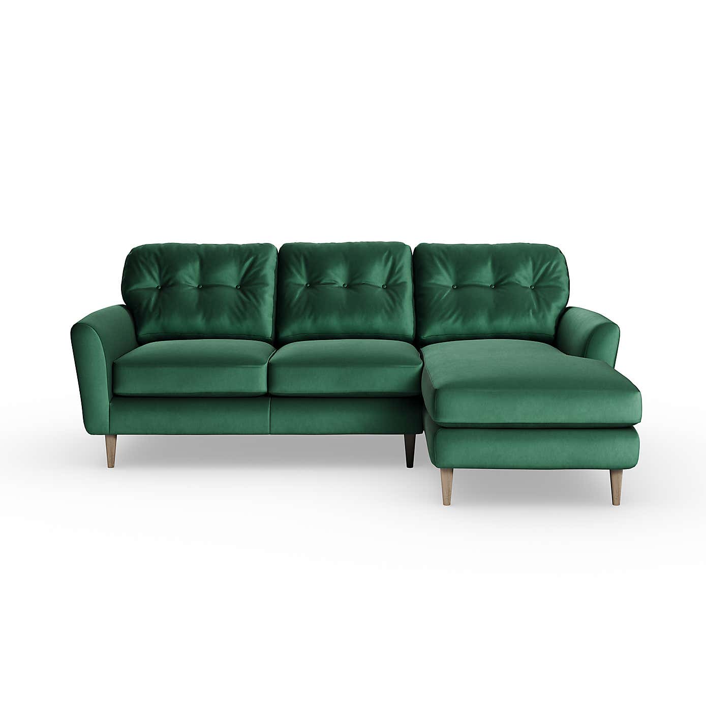 Sven Opulent Velvet Large Corner Chaise Sofa