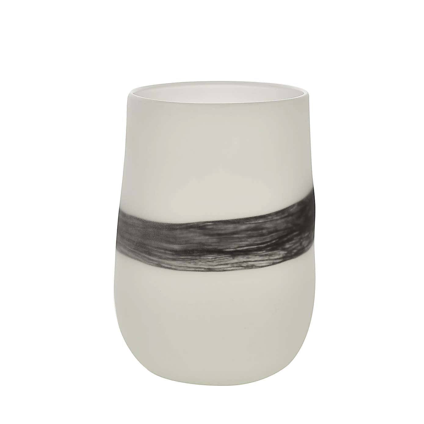 Hestia Objets d'Art Glass Vase